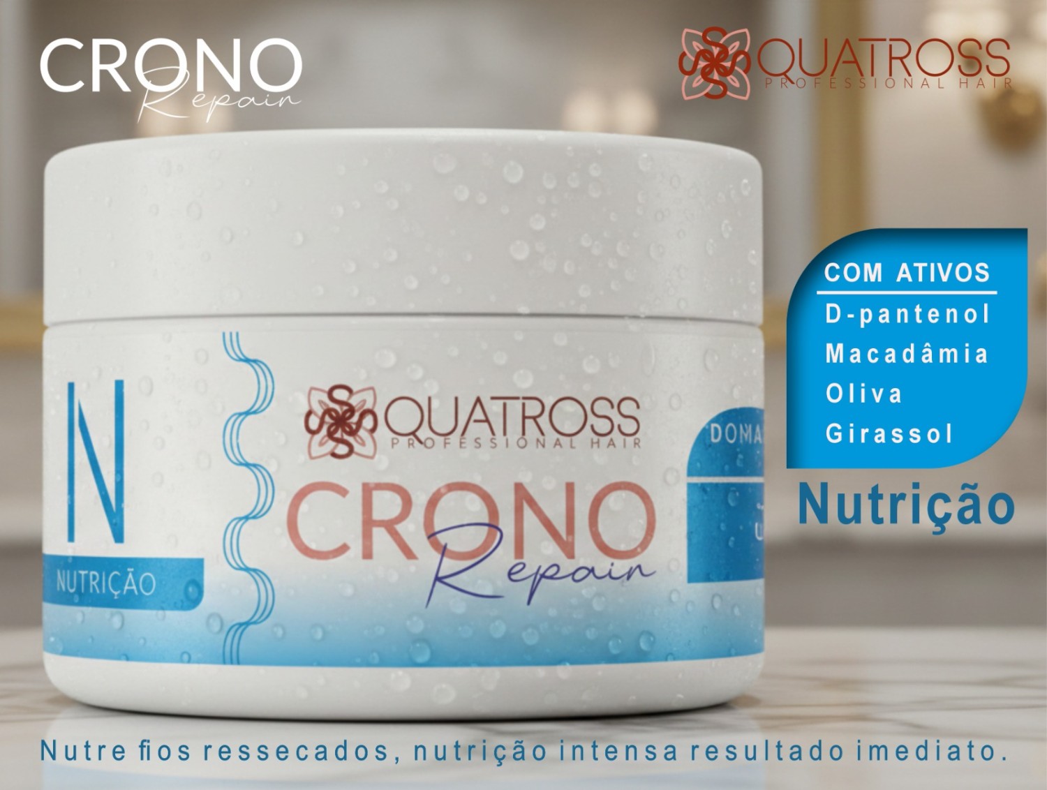 Máscara de Nutrição CapilarCrono-Repair